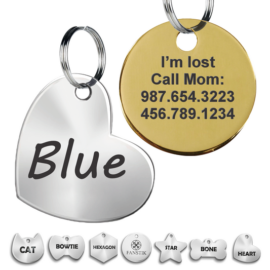 Pet ID Tag (Customized Only Text)