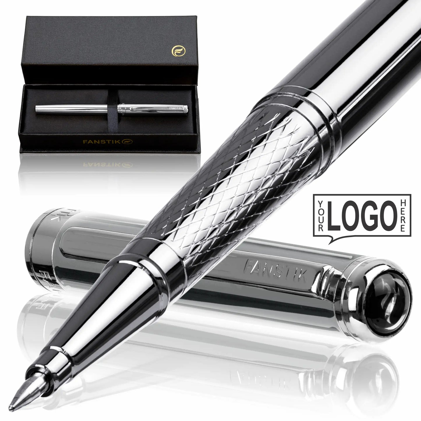 silver ballpoint pen, customized pens with logo, personalized pen, advertising pens, pens for advertising, customized pen, customized pens,