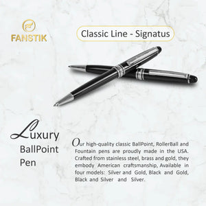 black ans silver ballpoint pen, writing ballpoint pens black, ballpoint pens black, black ballpoint pens, pen components, pen accessories