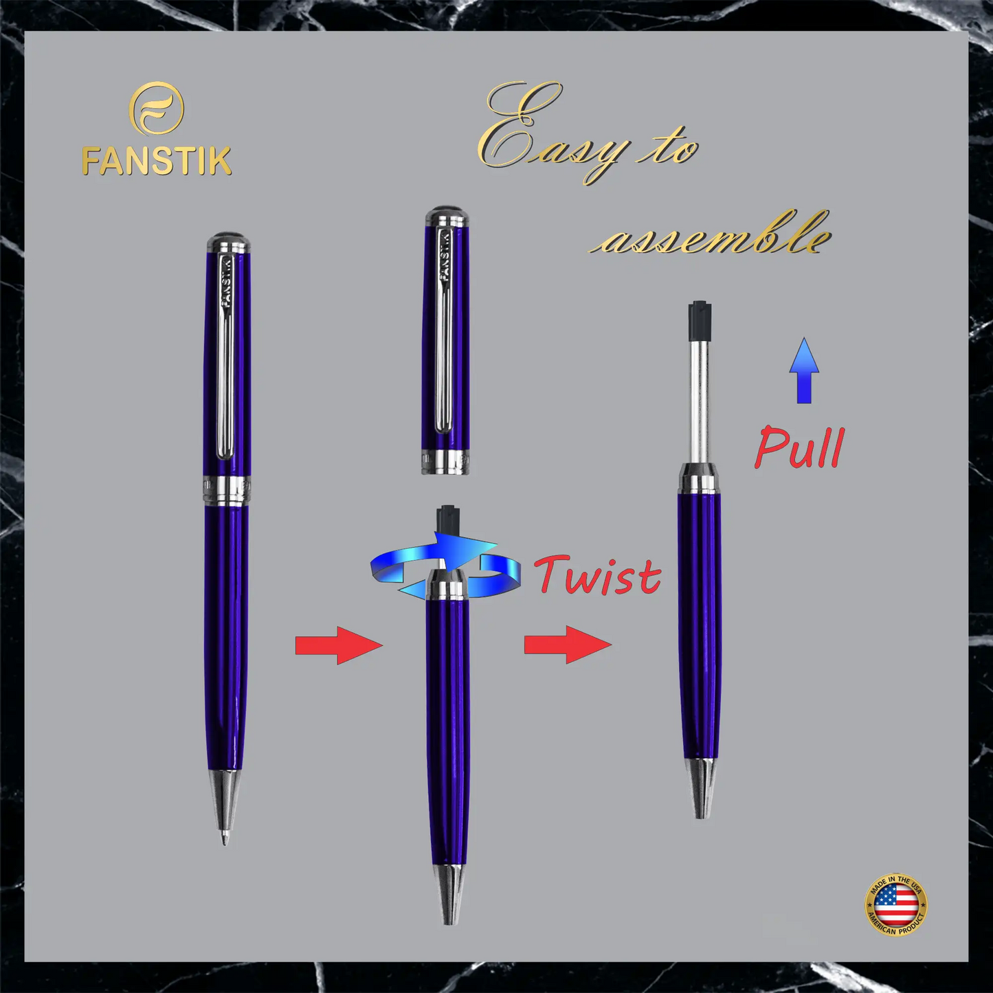 blue ballpoint pen, best professional pens, pen components