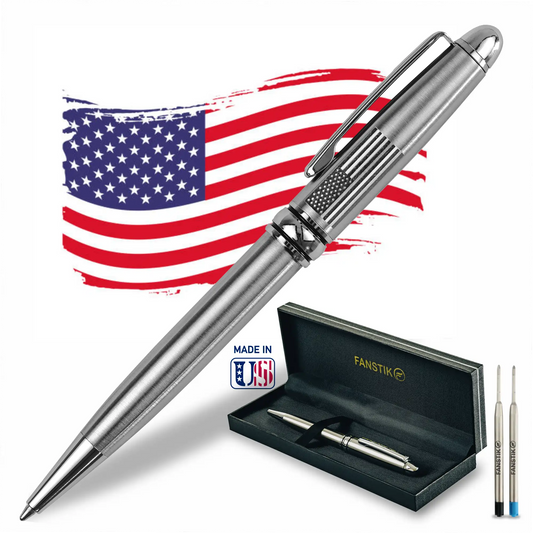 silver rollerball pen, flag pen,  best roller pen, cool rollerball pens, high quality pen, professional pens,