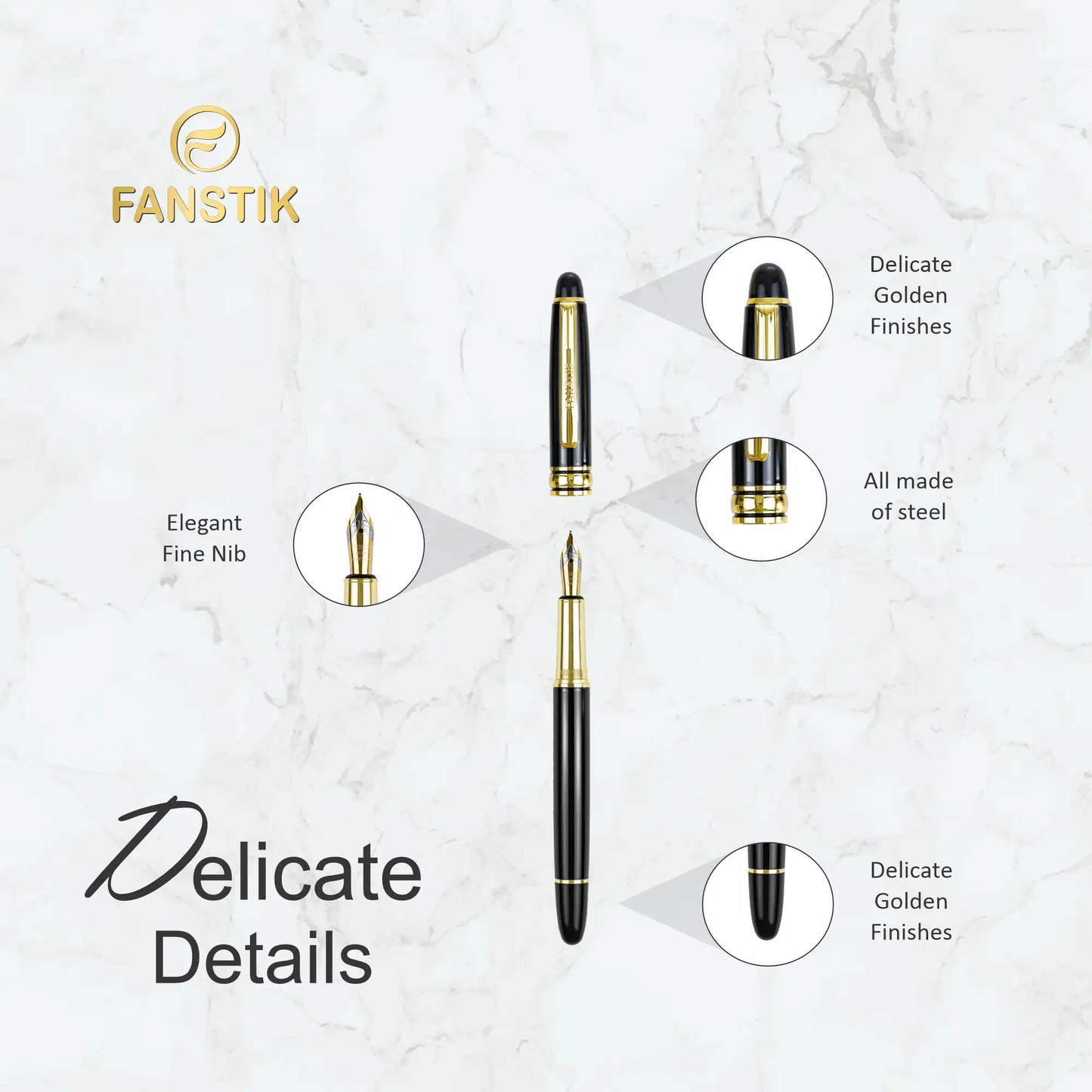 black fountain pen, fountain pen, best fountain pen, cool fountain pens, high quality fountain pen, professional fountain pens, luxury fountain pens, fountain pen components, fountain pen accessories, fountain pen kits, fountain pen price