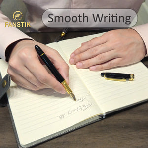 black and gold fountain pen, fountain pen, best fountain pen, cool fountain pens, high quality fountain pen, professional fountain pens, luxury fountain pens,