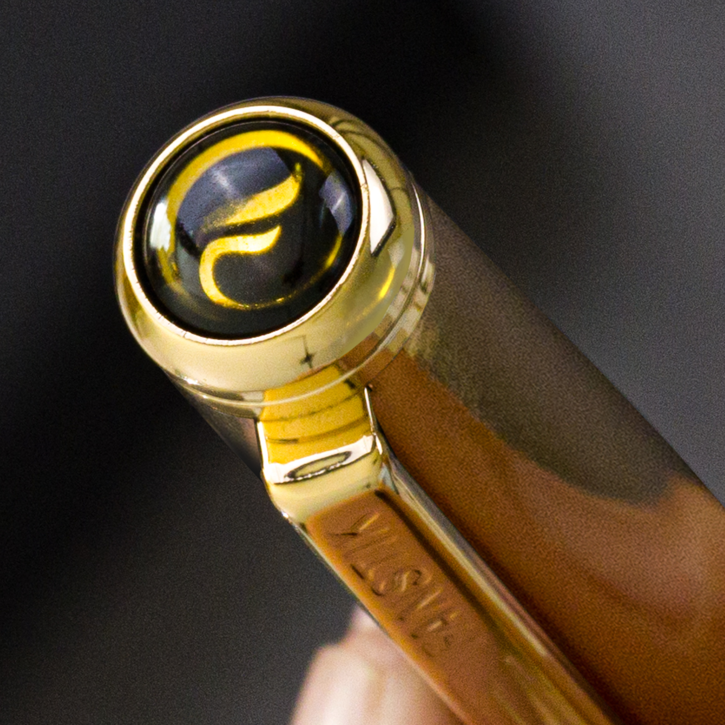 Luxury Gold Ballpoint pens (MADE IN USA) Fancy Pen, Real 24K Gold Plating (Lux BallPoint Gold)