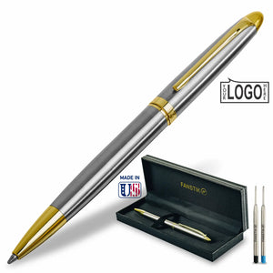 silver fountain pen, personalized fountain pen, custom fountain pen