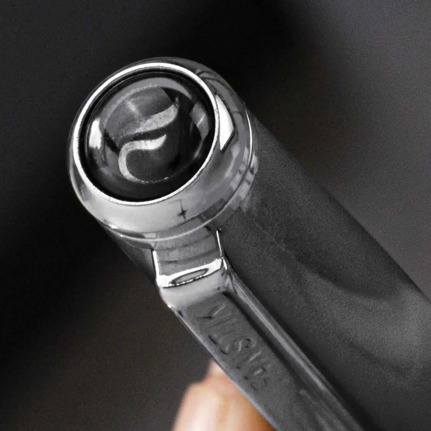 FANSTIK Customized Silver Luxury Rollerball pen (Made In USA) Chrome Finish, Professional executive pen gift set for men (Lux C-Roller Silver)