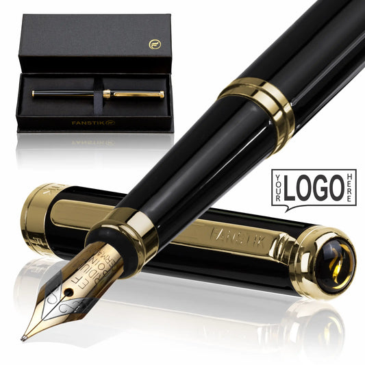 black and gold fountain pen, fountain pens, luxury fountain pen, best fountain pens fine, fountain pen gift, high quality fountain pens, high quality fountain pen, best fountain pen, 