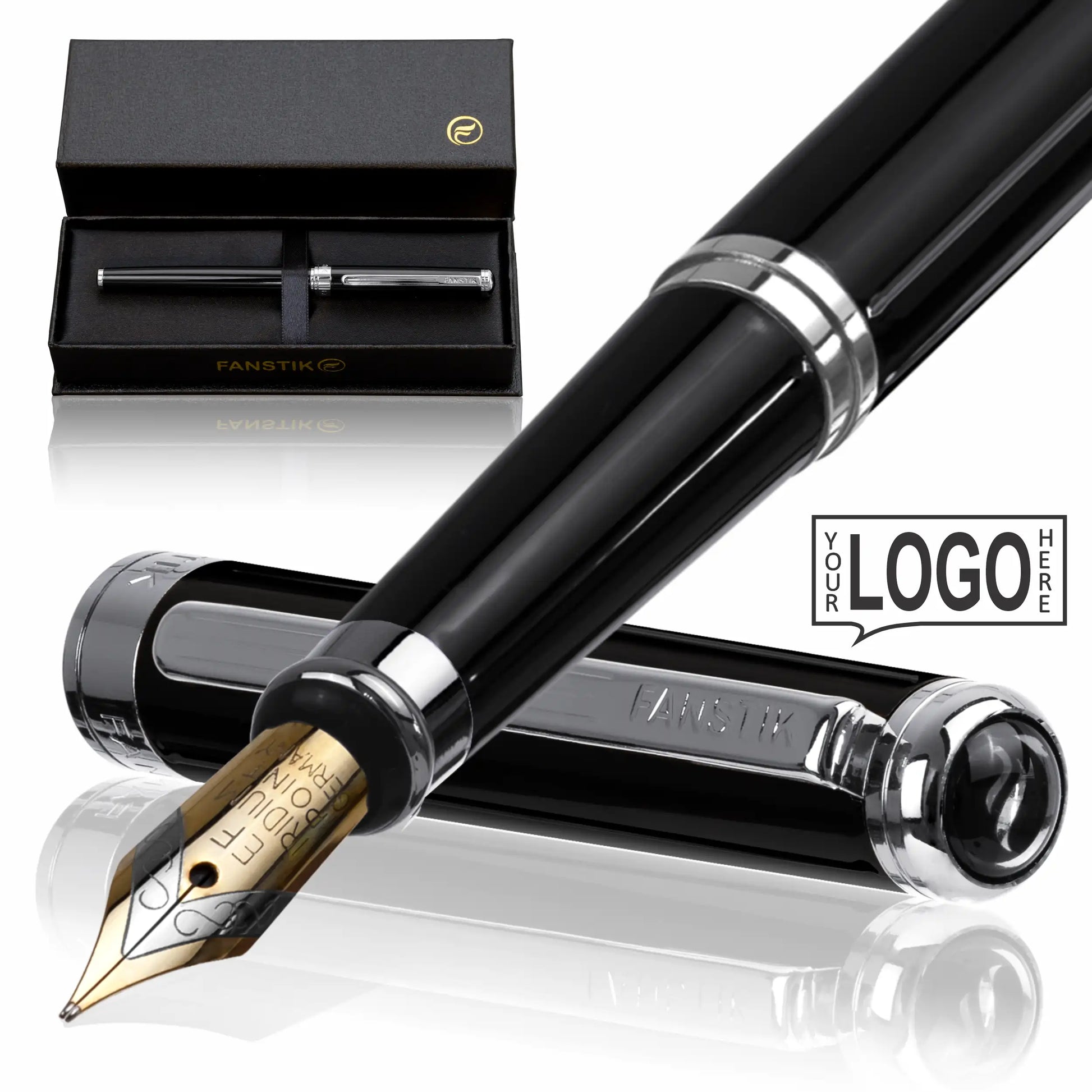 black fountain pen, personalized fountain pen, custom fountain pen, fountain pens, luxury fountain pen, best fountain pens fine, fountain pen gift, high quality fountain pens, high quality fountain pen, best fountain pen, top fountain pens, nice fountain pens, 