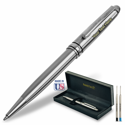 Fanstik Customized Ballpoint Silver Pen