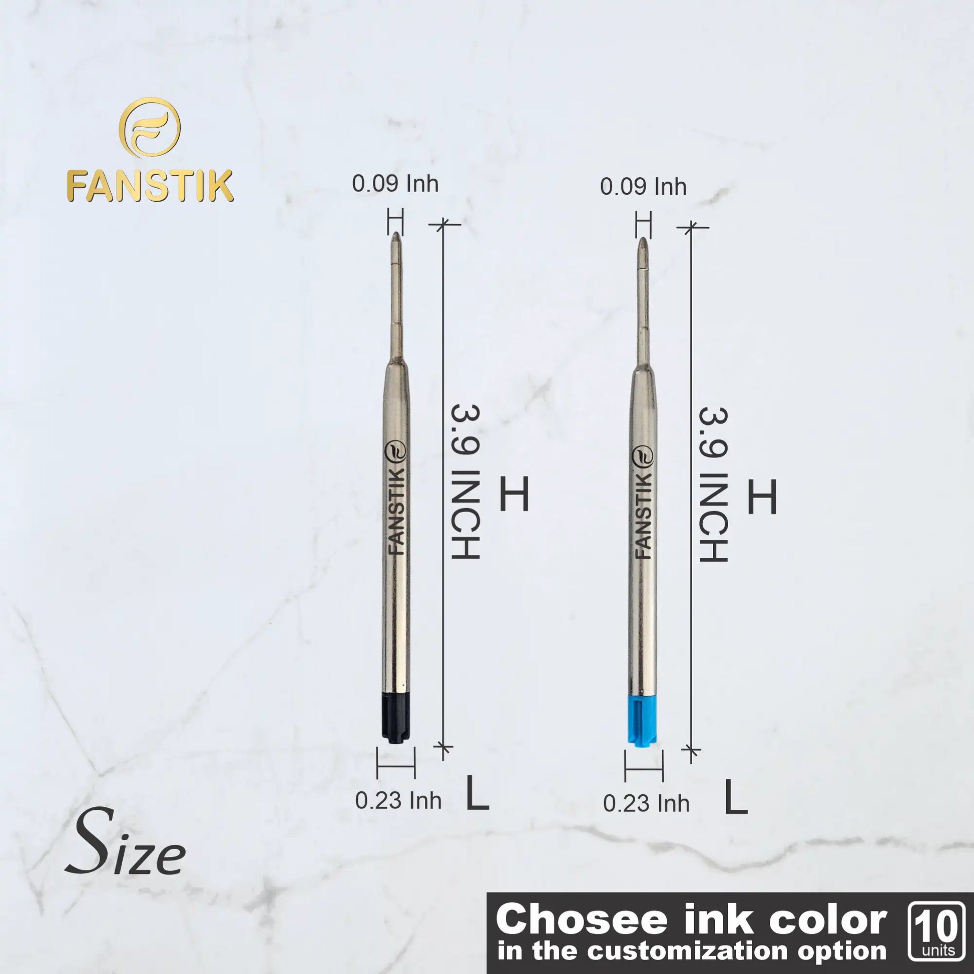 ballpoint pen refill,  refillable ballpoint pen,