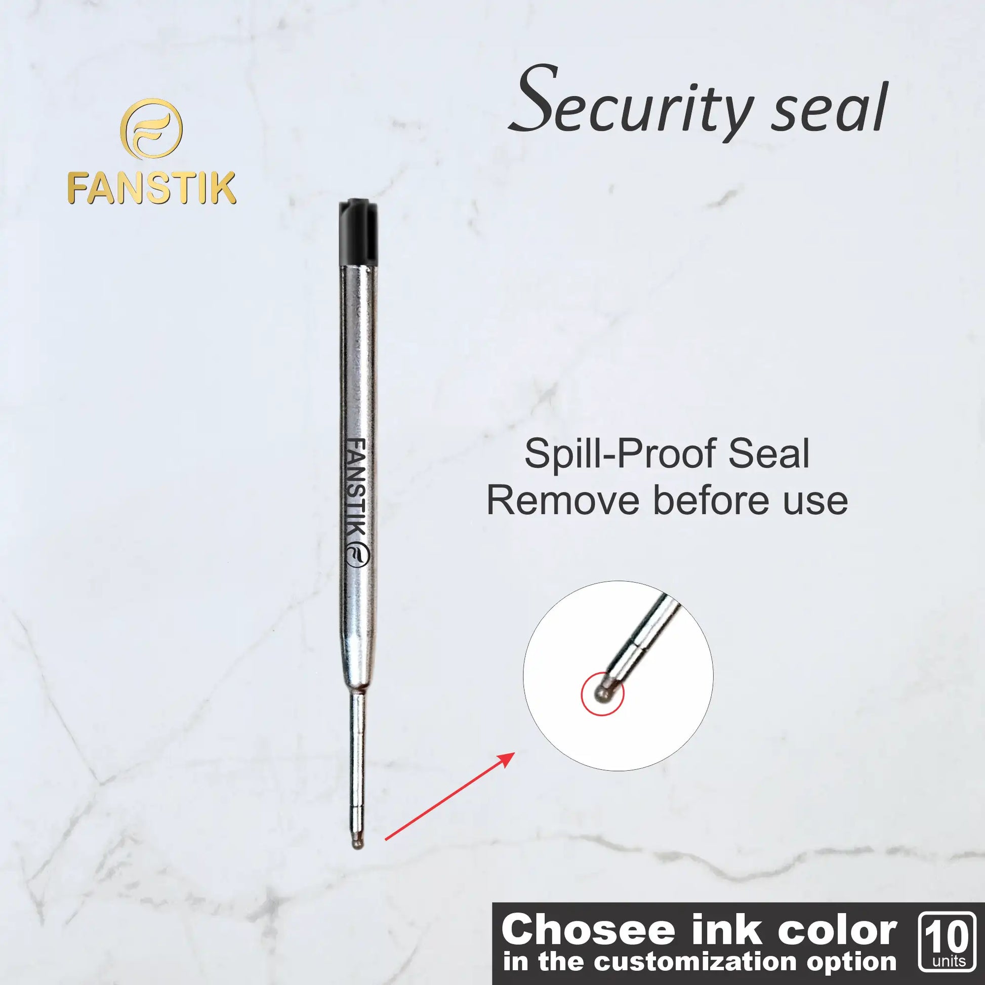 ballpoint pen refill, 
