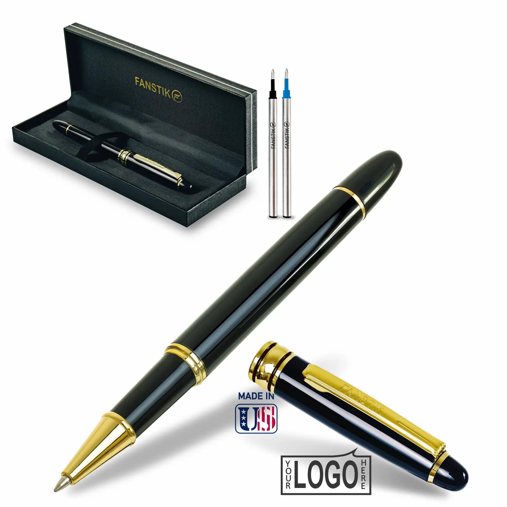 black and gold rollerball pen,pens roller ball, best roller pen, cool rollerball pens, high quality pen, customized ballpoint pen, customized ballpoint pens, customized ballpoint pens with logo, pen components